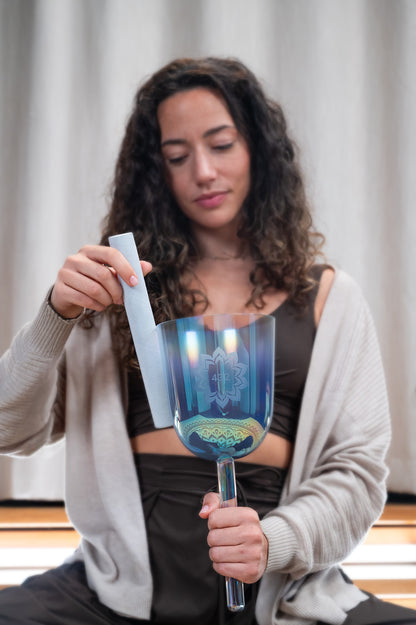 SINGING BOWL SONIC ENERGY CRYSTAL 432HZ