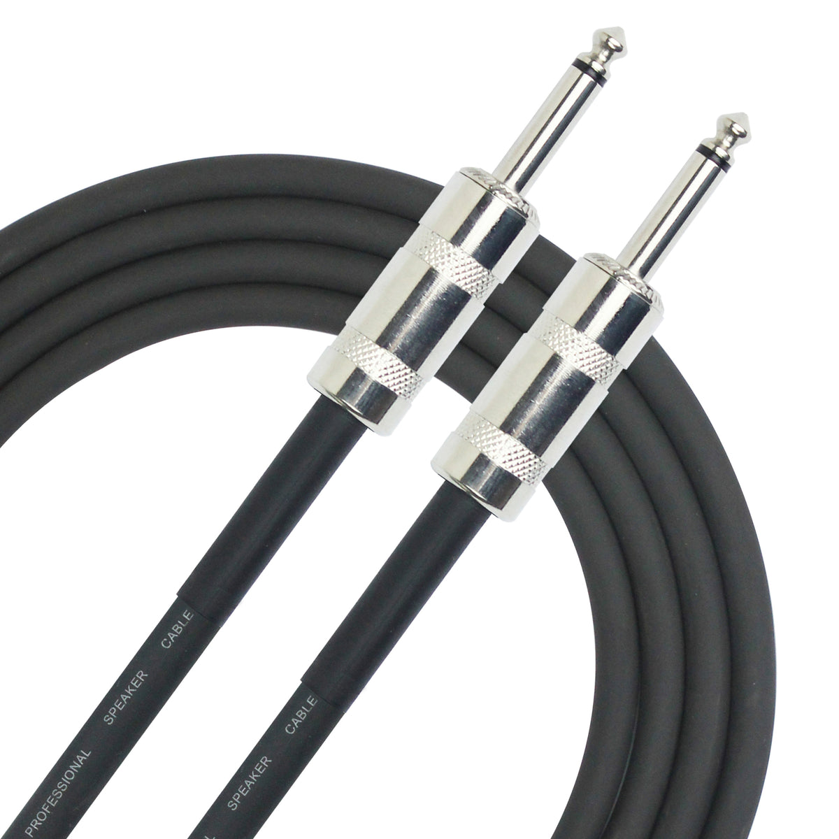 Câble HP Jack/Jack, 2 mètres, noir