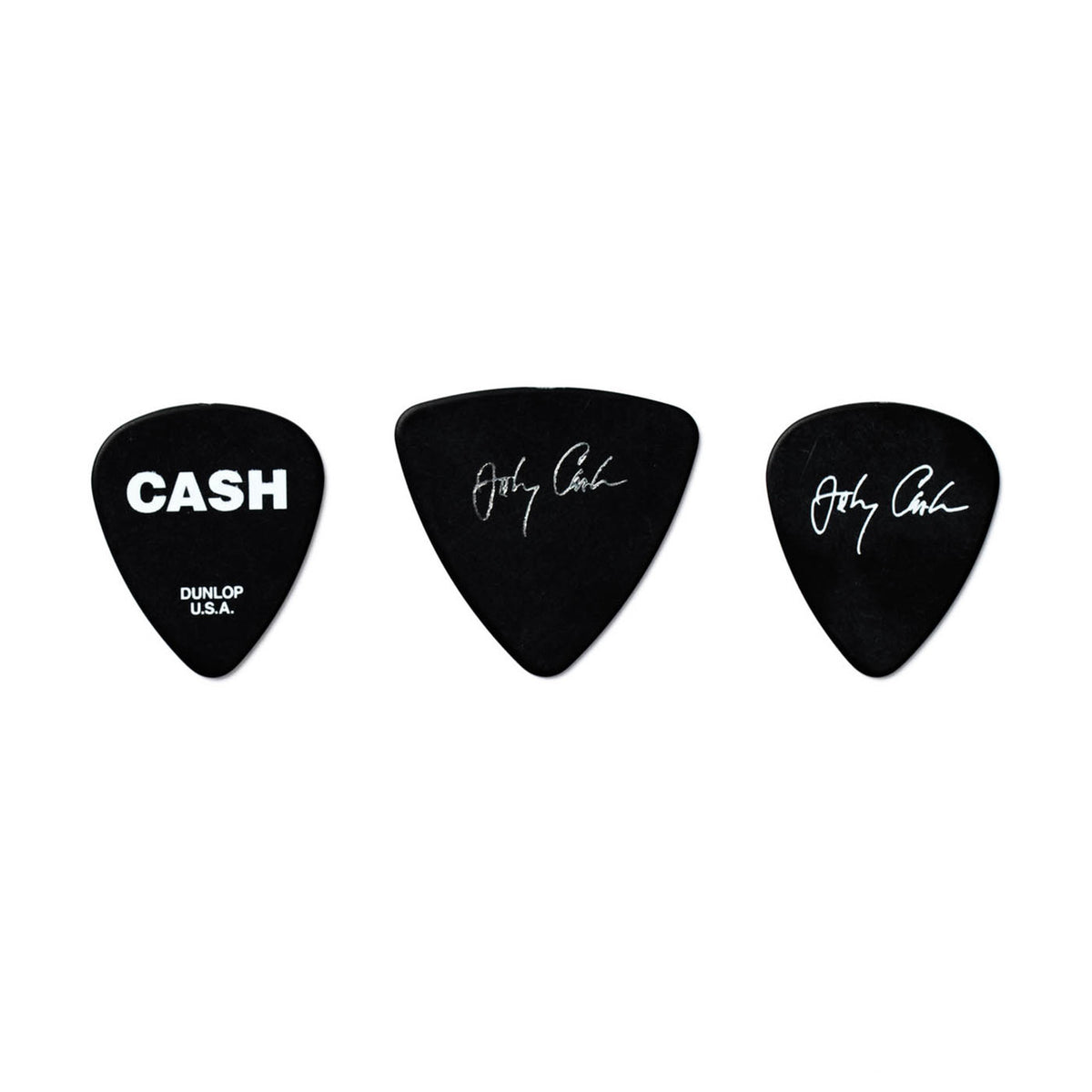 Boite de 6 médiators Johnny Cash Legend Heavy