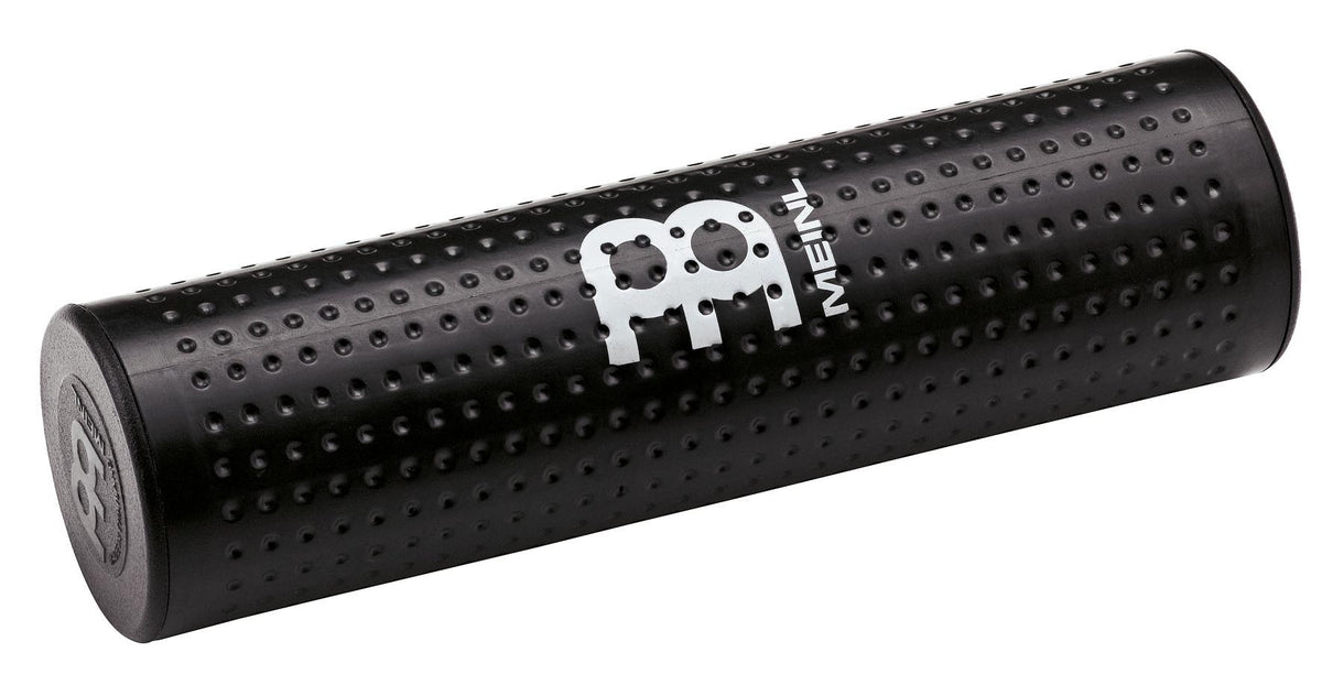 Shaker plastique Studiomix, large, surface texturée, noir