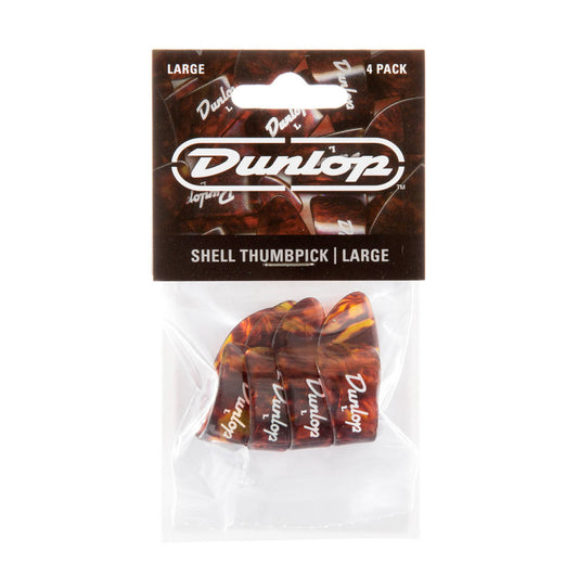 Sachet de 4 onglets pouce plastique écailles, large