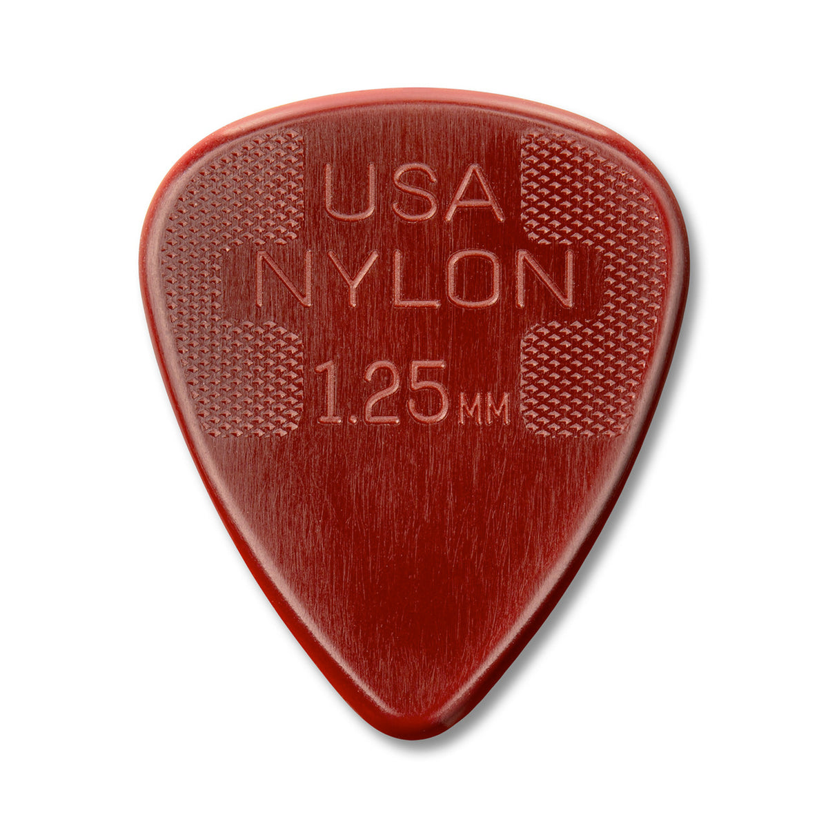 Sachet de 12 médiators Nylon Standard 125 (bordeaux)