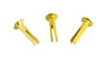 SET DE 3 RIVETS SIZZLER POUR CYMBALE MEINL EN LAITON