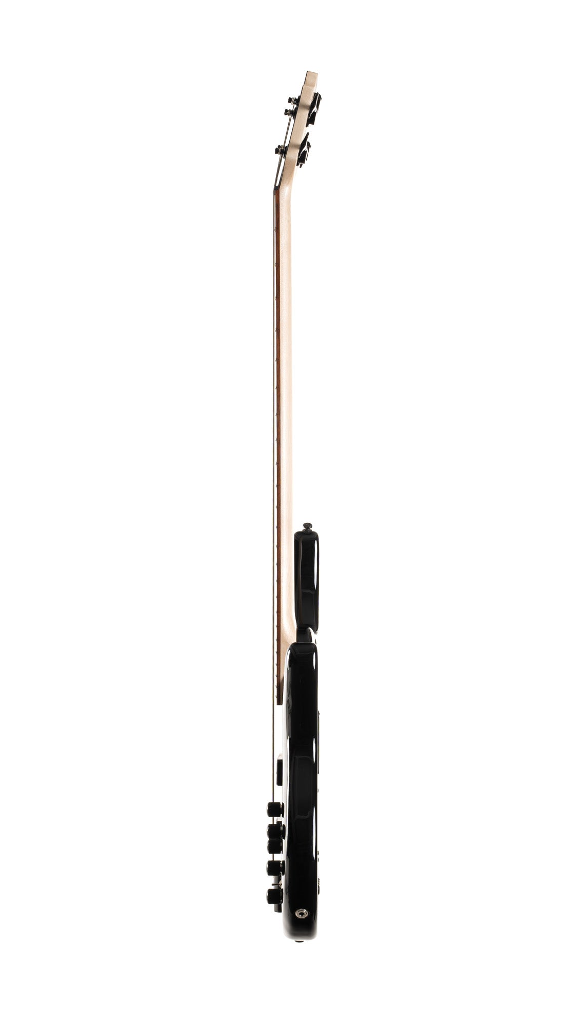 C4 Deluxe, corps peuplier, micros Bartolini MK-1 et préampli Markbass MB-1, noir