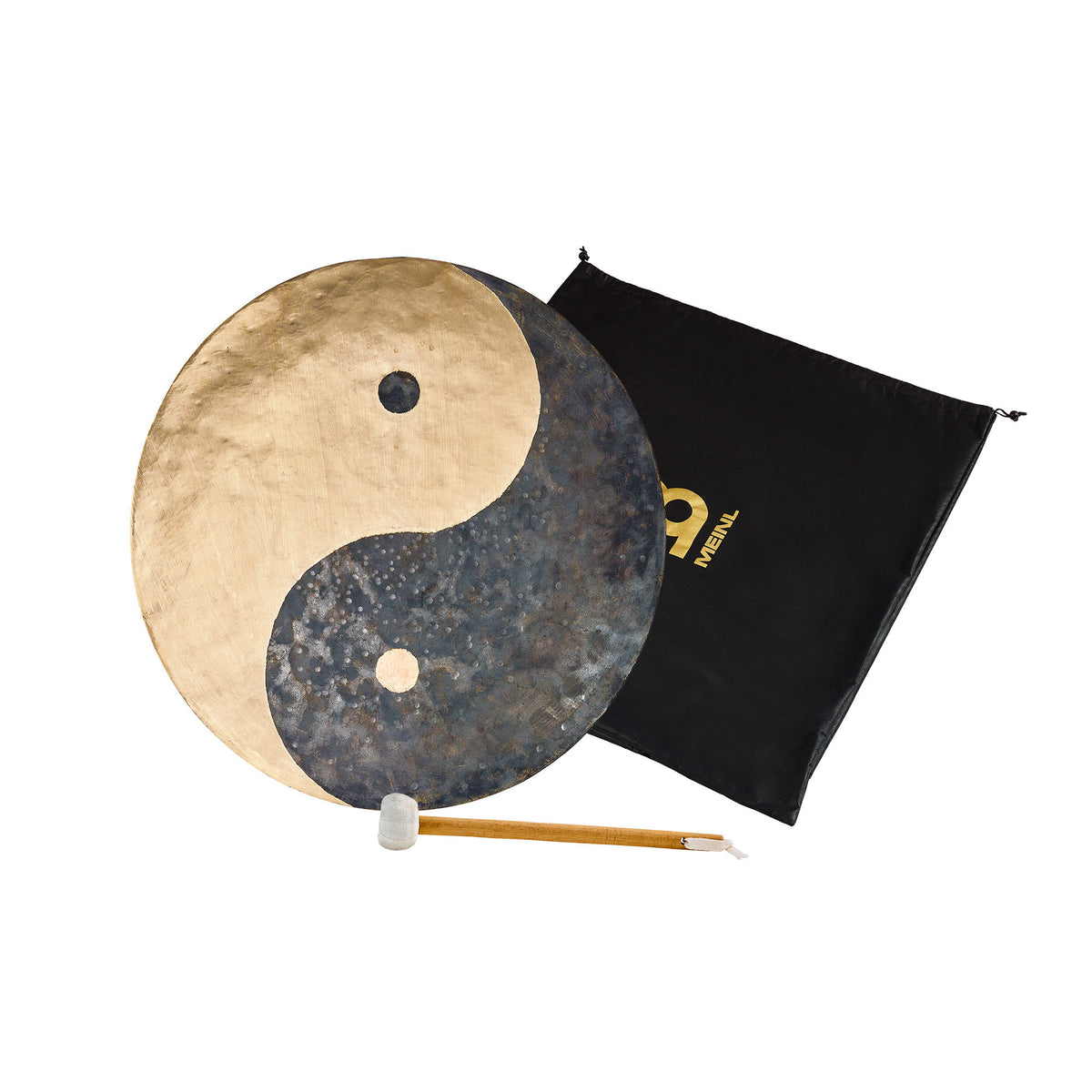 Wind gong Sonic Energy YIN & YANG 14"(35cm), alliage spécial de bronze, fabrication traditionnelle, mailloche et housse incluses