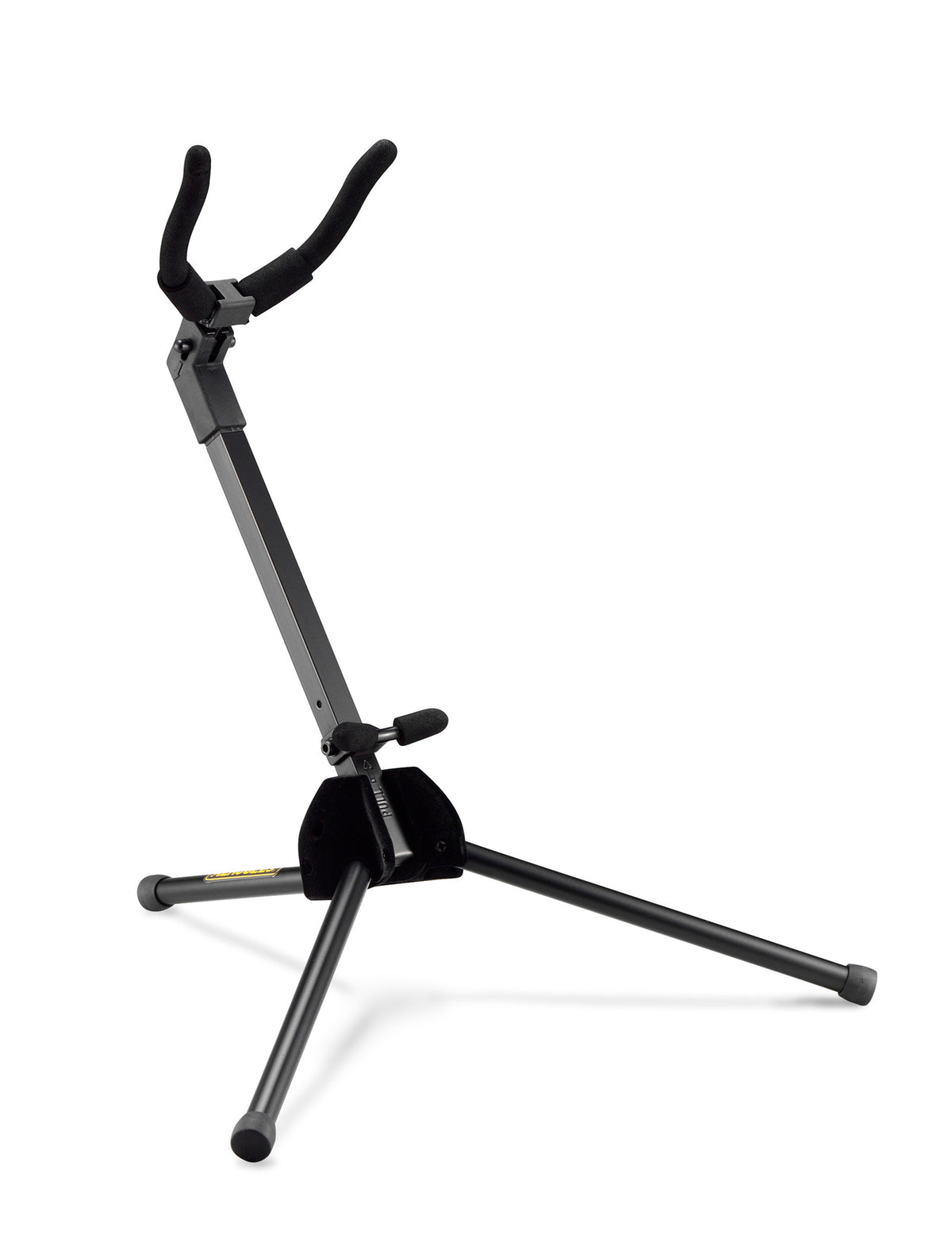 Support saxophone alto pliable, Ultra-compact, housse (Hauteur: 29 cm, Poids: 0.37 kg, Taille replié: 27.5 X 7.5 cm)
