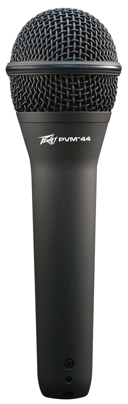 Microphone dynamique cardioïde PVM 44, réponse en fréquence large, connecteur XLR plaqué or, étui et pince inclus, noir