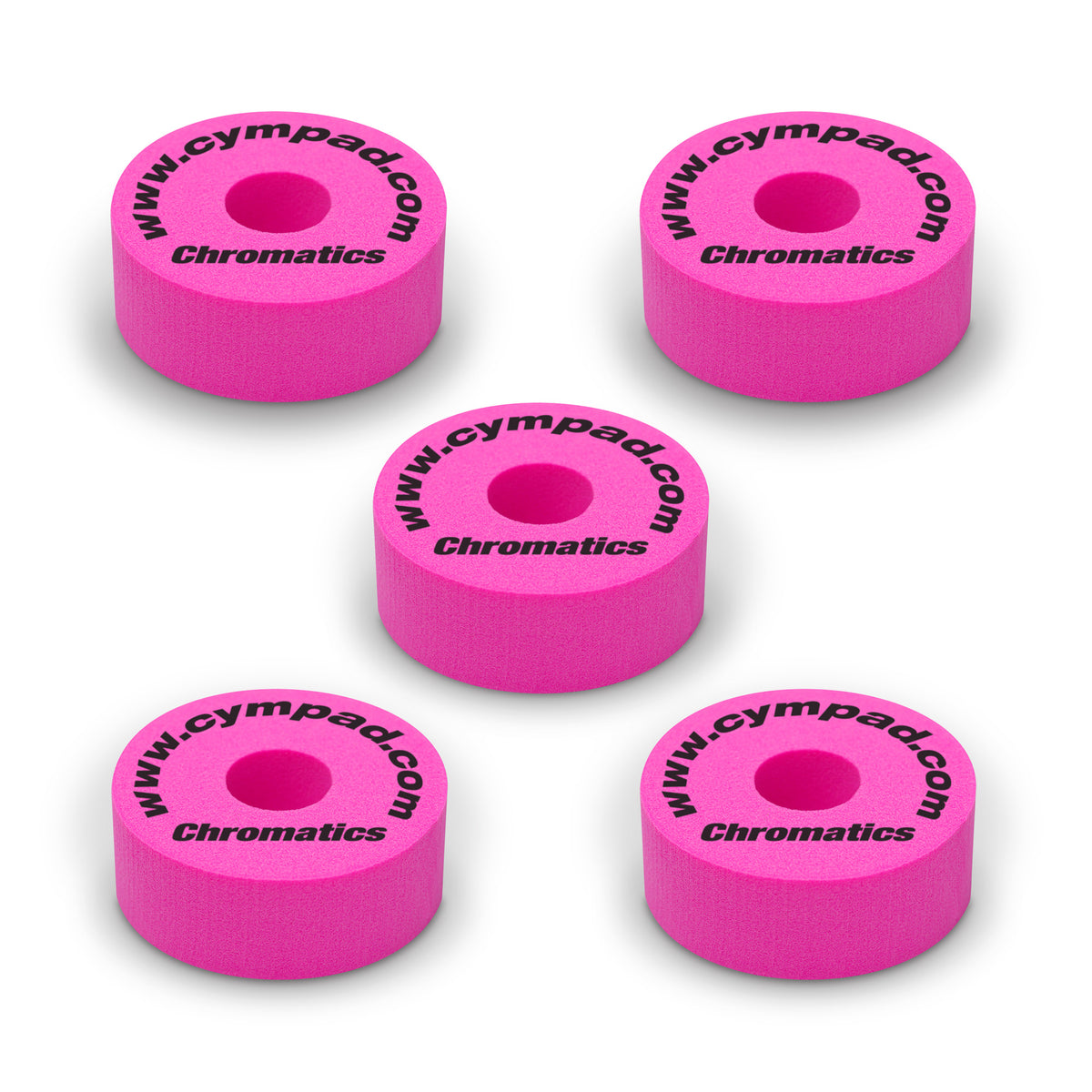 SET 5 PADS CYMPAD CHROMATICS ROSE
