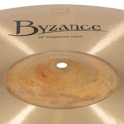 Crash Polyphonic 18", Alliage bronze B20, Martelée à la main, Finition traditionnelle