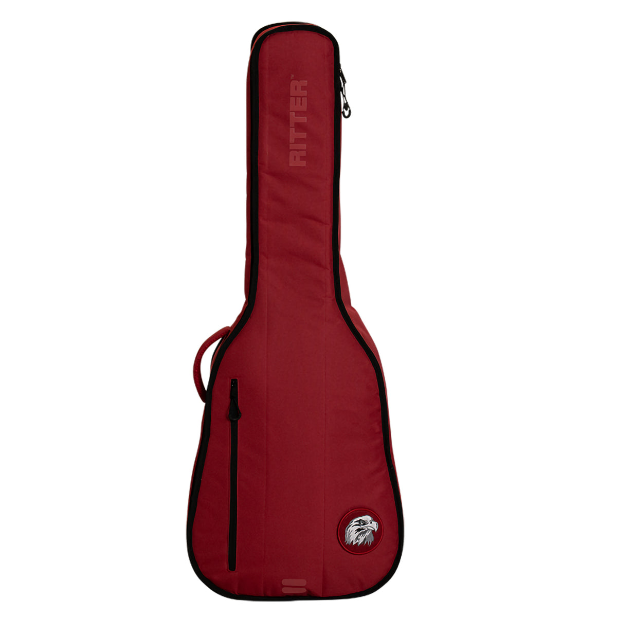 Housse DAVOS 2 pour guitare folk/auditorium, rouge