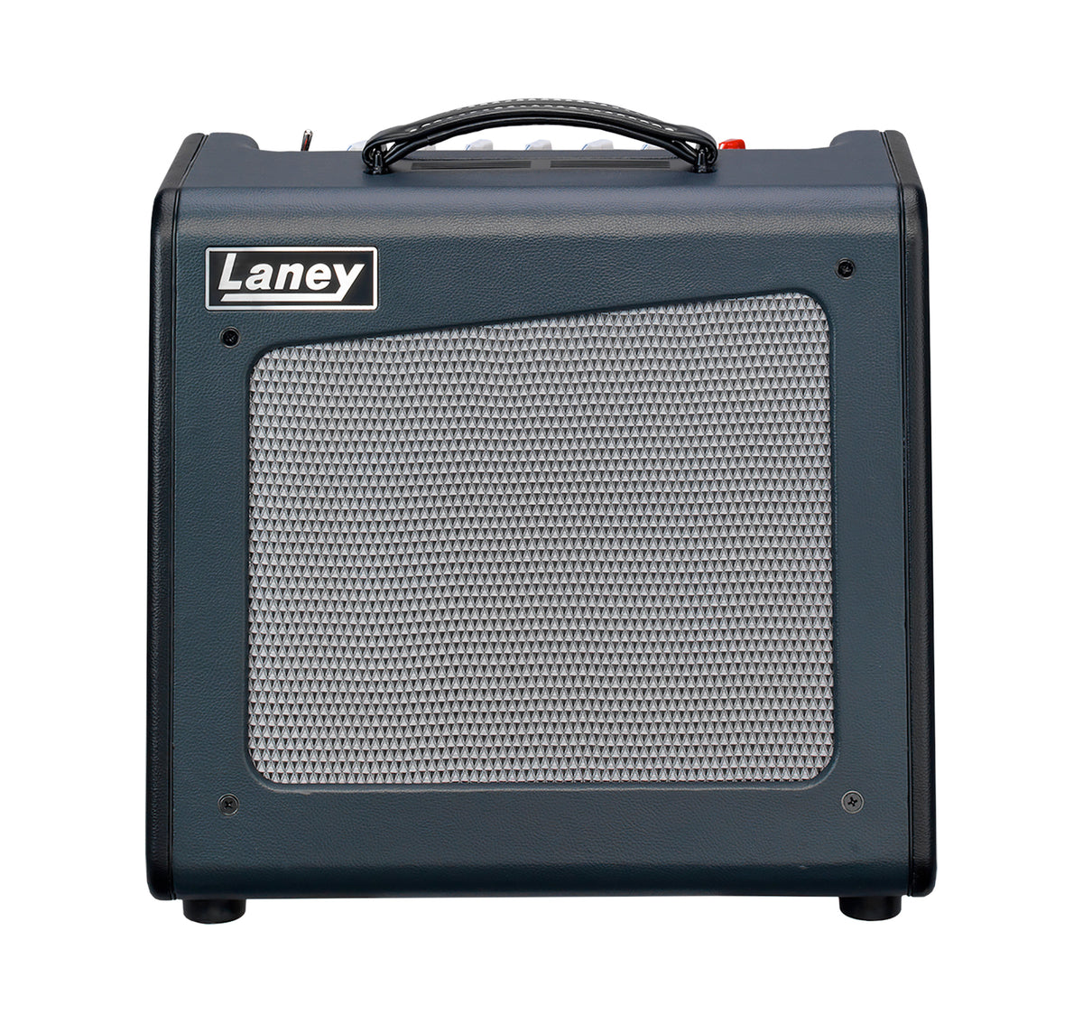 Ampli à lampes CUB-SUPER12, 1x 12" HH, 15W & <1W, 3 lampes préampli 12AX7, 2 lampes de puissance EL84, réverb, gris et noir