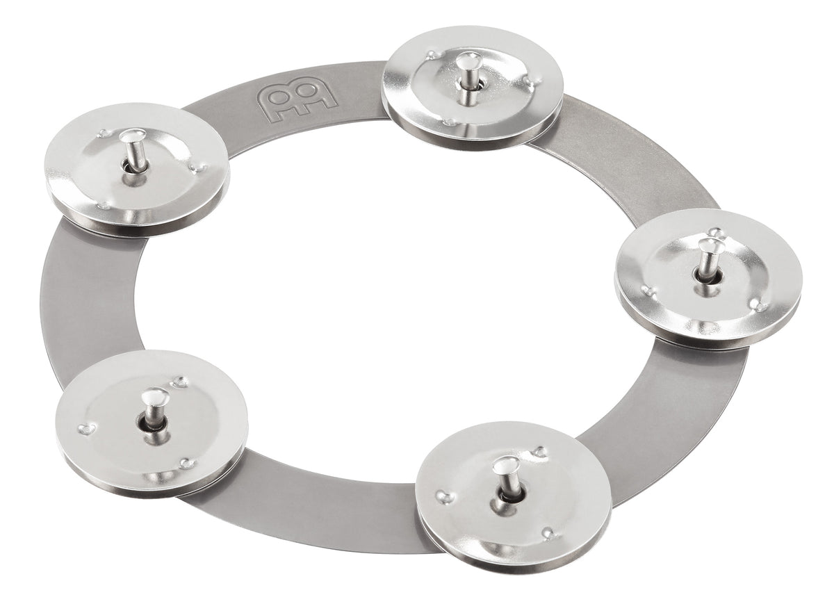 Ching Ring 6", convient à la plupart des charlestons, 5 paire de cymbalettes, facile à placer, acier inoxydable