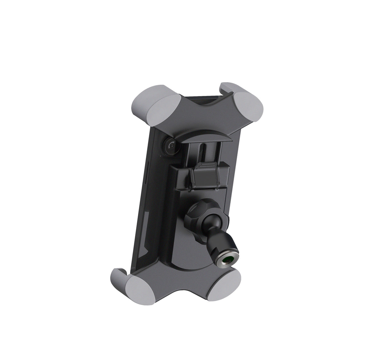 SUPPORT DE SMARTPHONE UNIVERSEL K&M 19753, FIXATION FILETAGE 3/8" ET 5/8", NOIR
