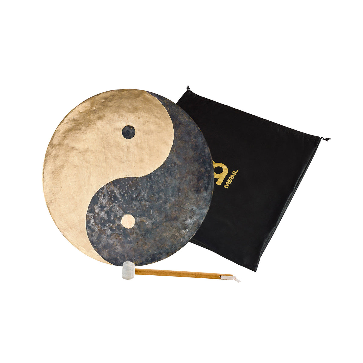Wind gong Sonic Energy YIN & YANG 12" (30cm) alliage spécial de bronze, fabrication traditionnelle, mailloche et housse incluses