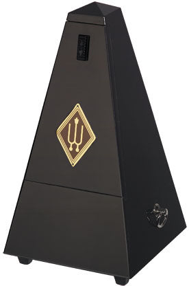 Métronome modèle Maelzel bois, noir brillant