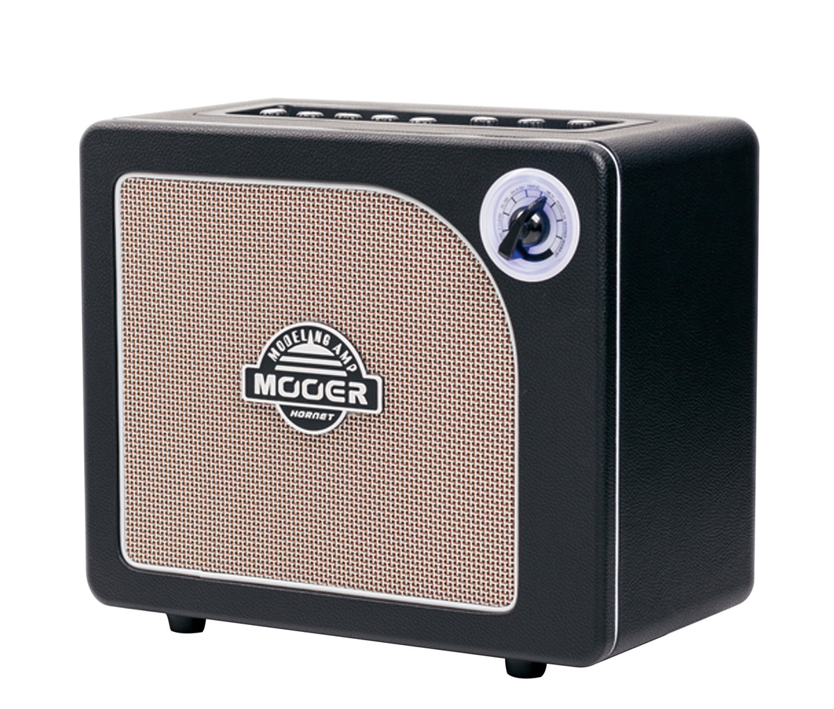 Ampli HORNET BLACK, 15W, HP 6.5", 9 modélisations d'amplis haute-qualité, effets Modulation/Délai/Réverb, noir