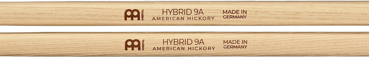 BAGUETTES MEINL HYBRID 9A, HICKORY