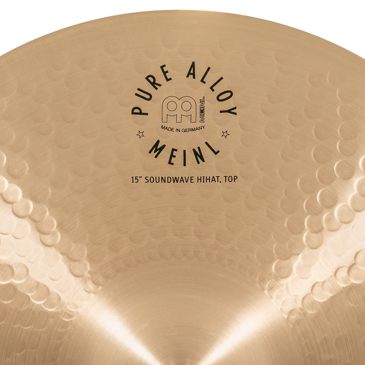 Hithat 15" Soundwave Meinl Pure Alloy fini Traditional martelé