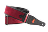 Righton Courroie Guitare Vegan Divine Woody Rouge