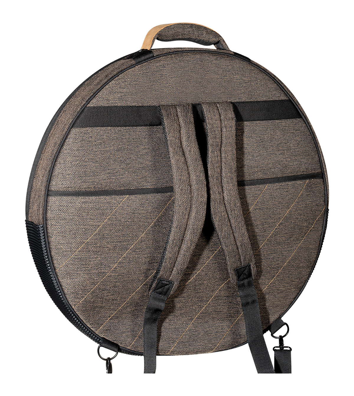 HOUSSE MEINL CYMBALE 22" TISSU CAFE