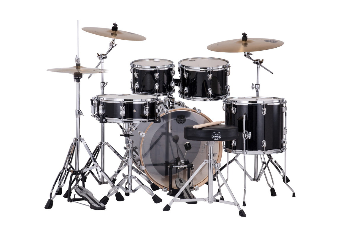 MAPEX VENUS FUSION 20 5F BLACK GALAXY SPARKLE