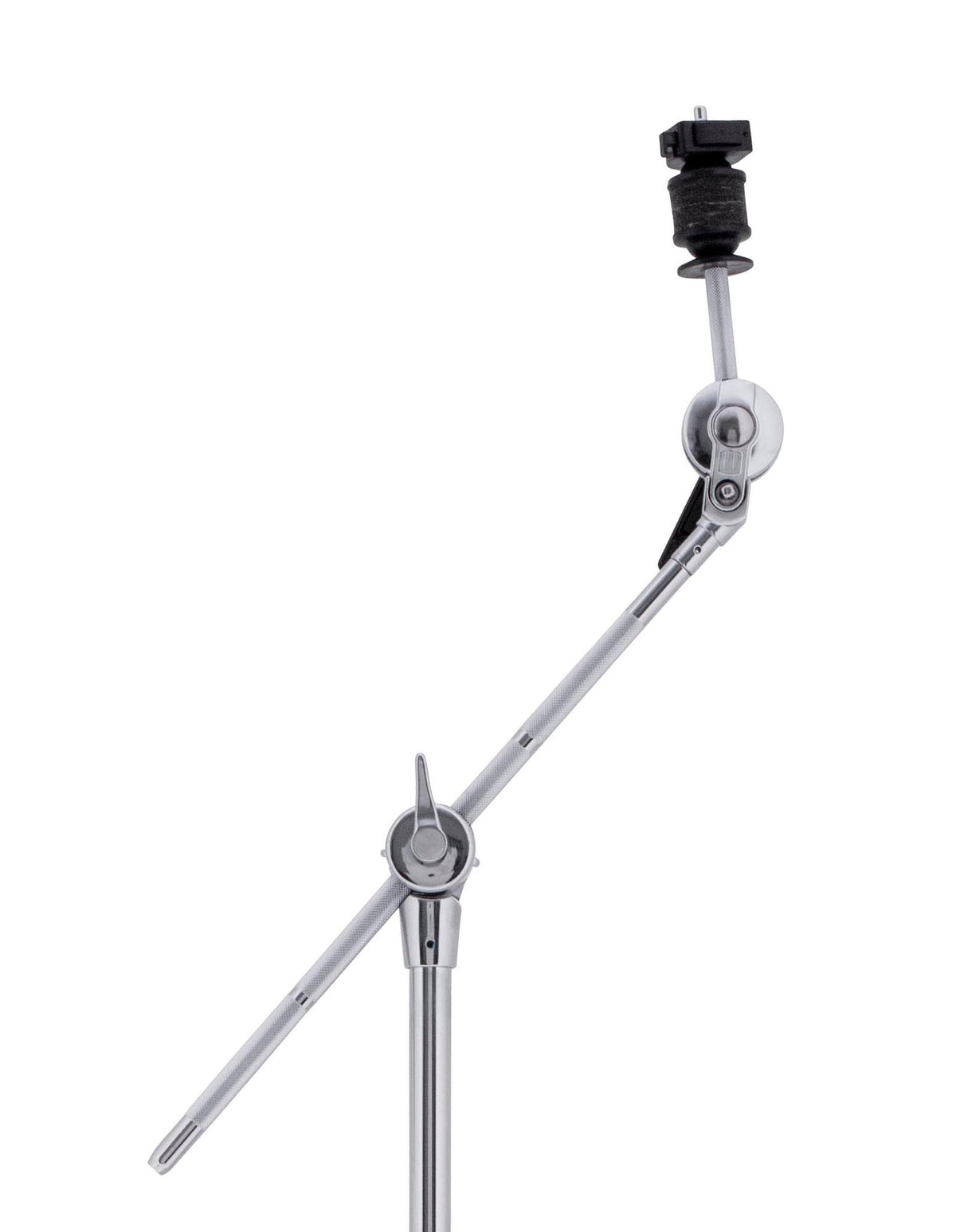 Perche télescopique Armory, 2 parties, serrage Quick-Lock Falcon, réglages complets, chrome