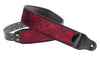Righton Courroie Guitare J.PAISLEY Rouge