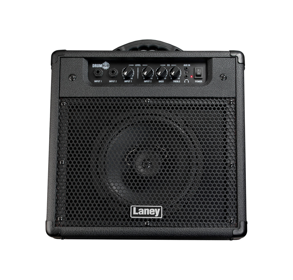 Ampli pour batterie électronique et multipads 40W, HP 8" Custom coaxial + tweeter 2", conception bass reflex, 2 canaux, noir