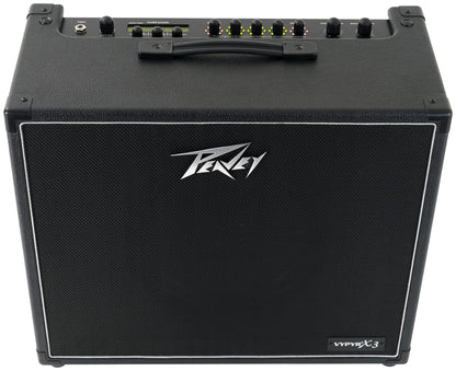 Ampli à modélisation 100W, HP 1x 12", 36 modèles d'amplis, 26 effets, EQ 3 bandes, accordeur intégré, Bluetooth, finition noir