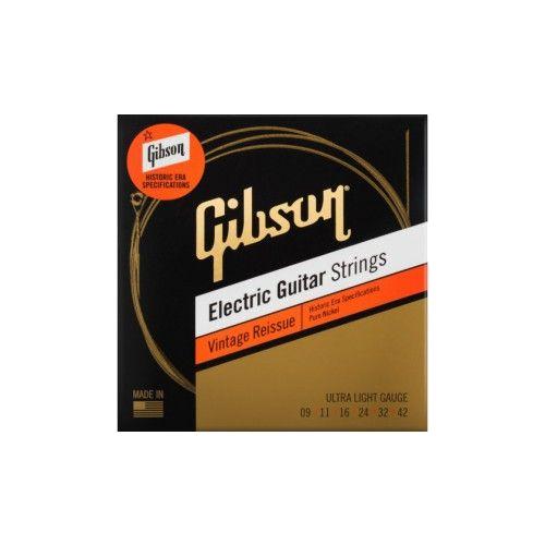 Cuerdas de guitarra eléctrica Gibson Vintage Reissue Ultra-Light