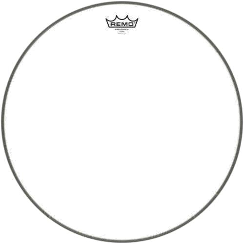 Remo 18" Ambassador transparente