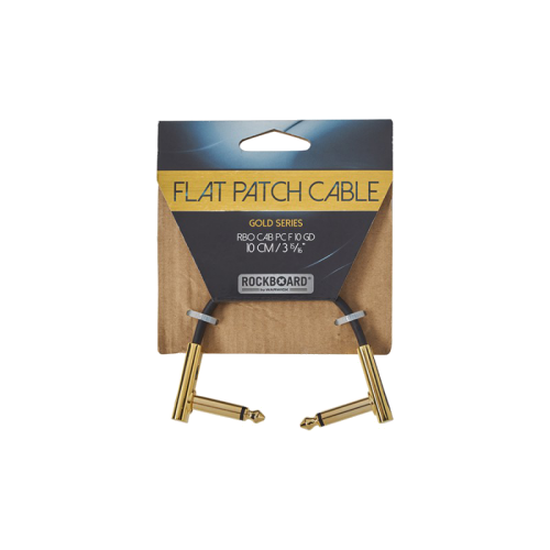 Cable plano Rockboard de 100 cm negro