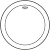 Parche de bombo Remo Pinstripe Clear de 20''