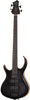 Marcus Miller M7 Swamp Ash-4 LH Transparent Black EN