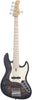 Marcus Miller V7 Swamp Ash Reissue-5 Transparent Black Satin