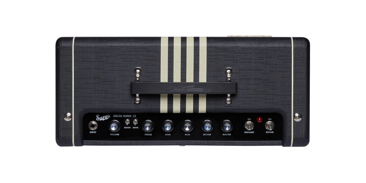 Supro Delta King 12 Black & Cream